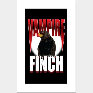 Vampire finch Posters and Art